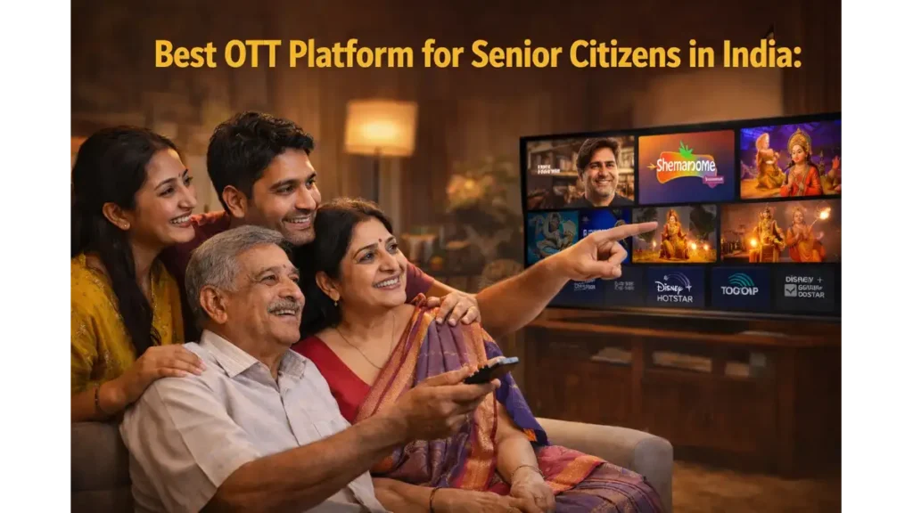 Best OTT Platform for Senior Citizens in India